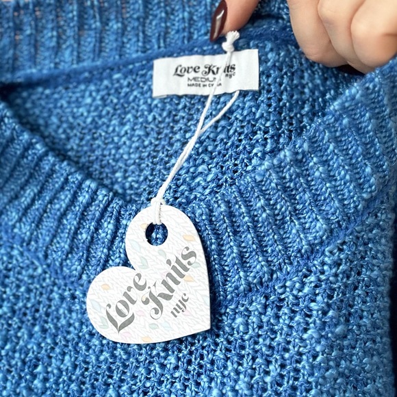 Chunky Slub Crew Neck Sweater - Picture 8 of 8